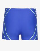 swest Pantaloni scurți de baie boxer Albastru-Verde cu șnur decorate cu model geometric Folenis