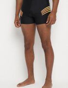 swest Pantaloni scurți de baie Negru-Portocaliu cu Șnur și Benzi Decorative Delicate