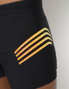 swest Pantaloni scurți de baie Negru-Portocaliu cu Șnur și Benzi Decorative Delicate