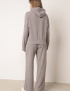 swest Set de trening cu glugă cu nasturi decorativi și pantaloni Eborissa Gri