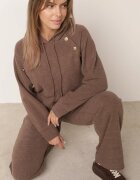 swest Set de trening cu glugă cu nasturi decorativi și pantaloni Eborissa Maro