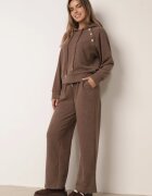 swest Set de trening cu glugă cu nasturi decorativi și pantaloni Eborissa Maro