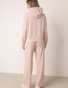 swest Set de trening cu glugă cu nasturi decorativi și pantaloni Eborissa Roz