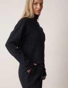 swest Set de trening cu pantaloni largi și bluză cu fermoar și guler tip tunică Aleea Bleumarin