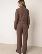 swest Set de trening cu pantaloni largi și bluză cu fermoar și guler tip tunică Aleea Maro