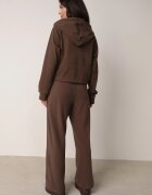 swest Set de trening din polar hanorac cu fermoar și pantaloni largi cu glugă Winalin Maro