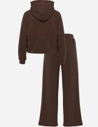 swest Set de trening din polar hanorac cu fermoar și pantaloni largi cu glugă Winalin Maro