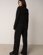 swest Set de trening hanorac cu fermoar și pantaloni largi Metters Negru
