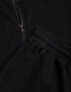 swest Set de trening hanorac cu fermoar și pantaloni largi Metters Negru