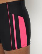 swest Slip de baie Negru-Fucsia cu Dungi și Șnur Milorelia