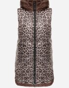 swest Vestă fără mâneci cu două fețe matlasată și cu glugă pe cealaltă parte animal print Estefana Maro