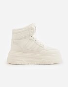swin shoes Ghete de zăpadă cu șireturi în stil sneakers pe platformă Lennara Bej