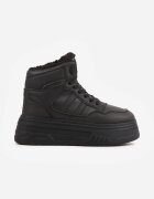 swin shoes Ghete de zăpadă cu șireturi în stil sneakers pe platformă Lennara Negre