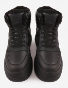 swin shoes Ghete de zăpadă cu șireturi în stil sneakers pe platformă Lennara Negre