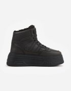 swin shoes Ghete de zăpadă cu șireturi în stil sneakers pe platformă Lennara Negre