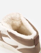 swin shoes Ghete de zăpadă în stil sneakers pe talpă groasă Fiasha Bej