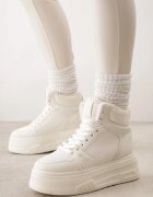swin shoes Ghete de zăpadă în stil sneakers pe talpă groasă Fiasha Bej