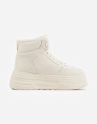 swin shoes Ghete de zăpadă în stil sneakers pe talpă groasă Fiasha Bej