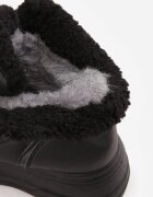 swin shoes Ghete de zăpadă în stil sneakers pe talpă groasă Fiasha Negre