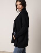 tandem Cardigan fără închidere cu buzunare fără șireturi Morcos Bleumarin