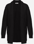 tandem Cardigan fără închidere cu buzunare fără șireturi Morcos Bleumarin