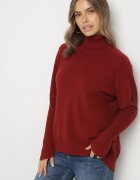 tandem Maletă Clasică Bordo cu adaos de Cașmir Zoirmosa