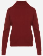 tandem Maletă Clasică Bordo cu Viscoză și Lână Salentie