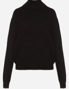 tandem Maletă Negru Clasic cu Viscoză și Lână Salentie