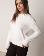 tandem Pulover clasic cu croială dreaptă și decolteu rotund Milor Alb