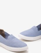  Tenisi Albaștri cu Partea Superioară Elastică Tip Slip-on Zairena
