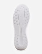  Tenisi Albi Slip-on cu Talpă Plată Decorați cu Imitație de Zirconiu Foviana