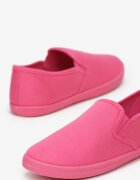  Tenisi fucsia din material textil cu talpă plată Ediany