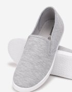  Tenisi Gri Din material textil Cu talpă plată Ediany