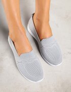  Tenisi Mocasini Gri Slip-on Venni