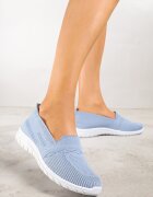  Tenisi Mocasini Slip-on Albastre Venni