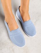  Tenisi Mocasini Slip-on Albastre Venni