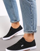  Tenisi Negre cu Cusături Decorative Oridorise