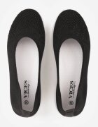  Tenisi negri slip-on pe talpă plată decorați cu imitație de zirconii Foviana