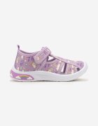  Tenisi Violeți Decorați cu imprimeu cu arici și branț de piele Relasse