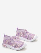  Tenisi Violeți Decorați cu imprimeu cu arici și branț de piele Relasse