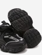 tom.m Adidași Negri cu branț din piele și cu inscripția Rivreti