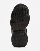 tom.m Adidași Negri cu branț din piele și model geometric Karella