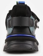tom.m Adidași sport negri cu velcro stil Chunky cu branț din piele Doreama