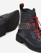 tom.m Botine bleumarin cu velcro Diomeope
