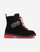 tom.m Botine Negru-Roșii Diomeope