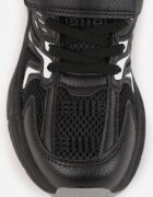 tom.m Pantofi Negri Sport Sneakersy Decorați cu Inscripții Aniriope