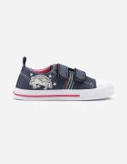 tom.m Tenisi bleumarin peste gleznă cu branț din piele cu steluțe și un unicorn Nilovia