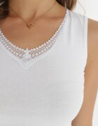  Top Alb Bumbac Auxillaa