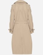  Trenci Bej Dublu Oversized cu Curea Inathara