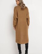 tricot station Cardigan Lung Maro cu model torsadat Bovzana